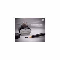 Fluids Pebble Stone - Fountain pen ink in pastel colours with converter, Writing ink in inkwell, Calligraphy ink, Pastel Grey 30 ml