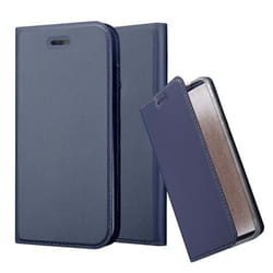 Cadorabo Case for Honor 8 case cover - CLASSY DARK BLUE