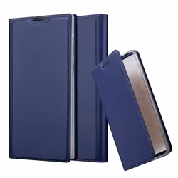 Cadorabo Case for Sony Xperia L1 case cover - CLASSY DARK BLUE