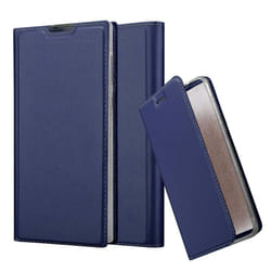 Cadorabo Case for Sony Xperia L1 case cover - CLASSY DARK BLUE
