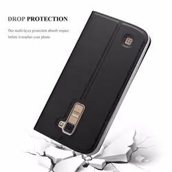 Cadorabo DE-120173 mobile phone case 13.5 cm (5.3") Flip case Black
