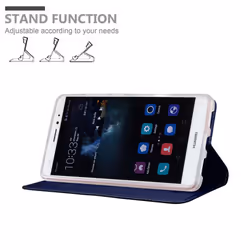 Cadorabo Case for Huawei MATE S case cover - CLASSY DARK BLUE