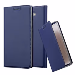 Cadorabo Case for Honor 6X case cover - CLASSY DARK BLUE