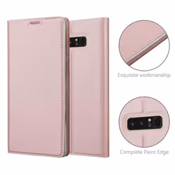 Cadorabo DE-120231 mobile phone case 16 cm (6.3") Flip case Rose