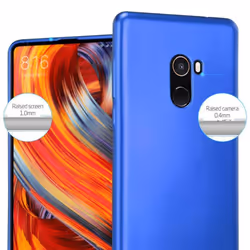 Cadorabo Case for Xiaomi Mi Mix 2 case cover - METALLIC BLUE