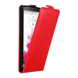 Cadorabo DE-121369 mobile phone case 14 cm (5.5") Flip case Red