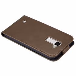 Cadorabo DE-121398 mobile phone case 13.5 cm (5.3") Flip case Brown