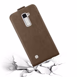 Cadorabo DE-121398 mobile phone case 13.5 cm (5.3") Flip case Brown