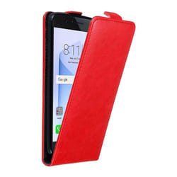 Cadorabo DE-121501 mobile phone case 13.2 cm (5.2") Flip case Red