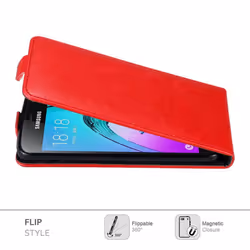 Cadorabo Case for Samsung Galaxy J3 / J3 DUOS 2016 case cover - APPLE RED