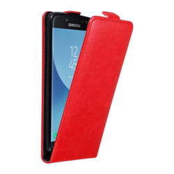 Cadorabo DE-121576 mobile phone case 14 cm (5.5") Flip case Red