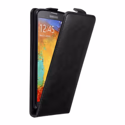 Cadorabo DE-121583, Flip case, Samsung, Galaxy NOTE 3 NEO, 14 cm (5.5"), Black