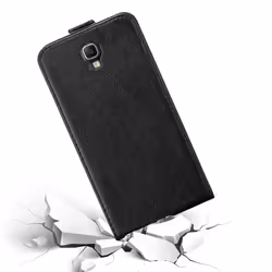 Cadorabo DE-121583 mobile phone case 14 cm (5.5") Flip case Black