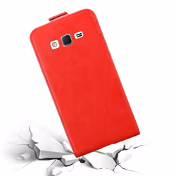 Cadorabo Case for Samsung Galaxy GRAND PRIME case cover - APPLE RED