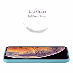Cadorabo Case for Apple iPhone XS MAX case cover - CANDY BLUE