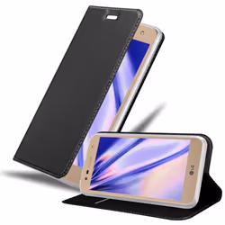 Cadorabo DE-122348, Flip case, LG, X POWER 2, 14 cm (5.5"), Black