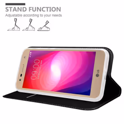 Cadorabo DE-122348 mobile phone case 14 cm (5.5") Flip case Black
