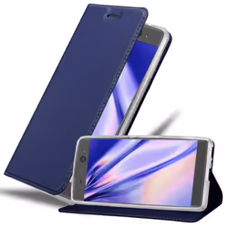 Cadorabo Case for Sony Xperia XA case cover - CLASSY DARK BLUE