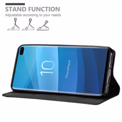 Cadorabo Case for Samsung Galaxy S10 PLUS case cover - NIGHT BLACK