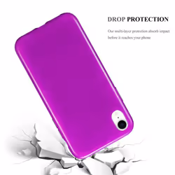 Cadorabo Case for Apple iPhone XR case cover - PURPLE