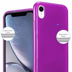 Cadorabo Case for Apple iPhone XR case cover - PURPLE