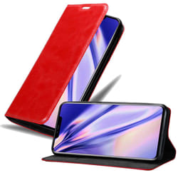Cadorabo DE-123130 mobile phone case 16.2 cm (6.39") Flip case Red