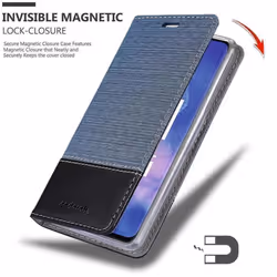 Cadorabo Case for Huawei MATE 20 PRO case cover - DARK BLUE BLACK