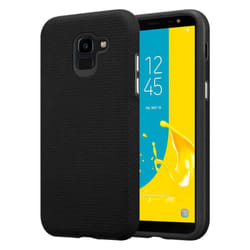 Cadorabo Case for Samsung Galaxy J6 2018 Cover Protection TPU Silicone Tough Heavy Duty Shockproof Back Case