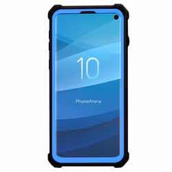 Cadorabo Hybrid Case for Samsung Galaxy S10 case cover - BLUE BLACK