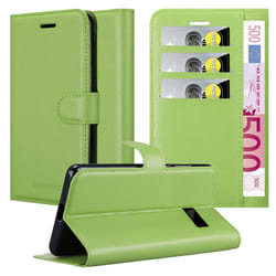 Cadorabo DE-123656 mobile phone case 13.2 cm (5.2") Flip case Green