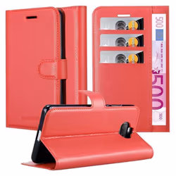 Cadorabo Case for Sony Xperia 10 / Xperia XA3 Cover Book Wallet Protection PU Leather Magnetic Etui - KARMIN ROT, Sony Xperia ...