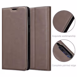 Cadorabo DE-124433 mobile phone case 16.2 cm (6.39") Flip case Brown
