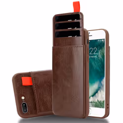 Cadorabo DE-124771, Cover, Apple, iPhone 7 PLUS / 7S PLUS / 8 PLUS, 14 cm (5.5"), Brown