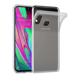 Cadorabo Case for Samsung Galaxy A40 Cover Transparent Protection TPU Silicone Gel