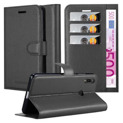 Cadorabo Case for Huawei Y6 2019 Cover Book Wallet Protection PU Leather Etui magnetic closure card slot