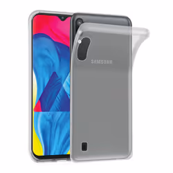 Cadorabo Case for Samsung Galaxy A10 / M10 Cover Transparent Protection TPU Silicone Gel - FULLY TRANSPARENT