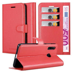 Cadorabo DE-125802 mobile phone case 15.8 cm (6.21") Flip case Red