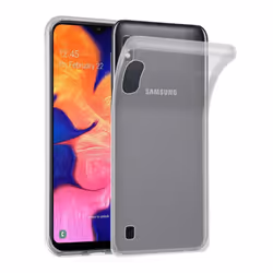 Cadorabo Case for Samsung Galaxy A10 / M10 Cover Transparent Protection TPU Silicone Gel - FULLY TRANSPARENT