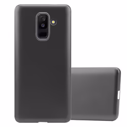 Cadorabo DE-126358, Cover, Samsung, Galaxy A6 PLUS 2018, 15.2 cm (6"), Grey