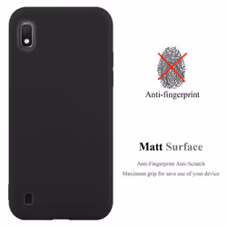 Cadorabo Case for Samsung Galaxy A10 / M10 Cover Protection TPU Silicone Gel Back case - CANDY SCHWARZ, Samsung Galaxy A10