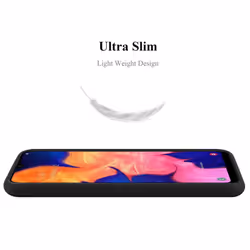 Cadorabo Case for Samsung Galaxy A10 / M10 Cover Protection TPU Silicone Gel Back case - CANDY SCHWARZ, Samsung Galaxy A10