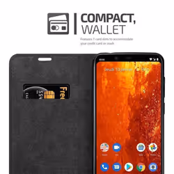 Cadorabo Case for Nokia 8.1 Cover Book Wallet Protection PU Leather Flip Magnetic Etui - APPLE RED