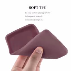 Cadorabo Case for Sony Xperia SP case cover - FROST BORDEAUX PURPLE