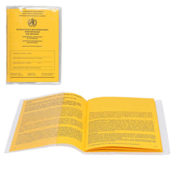 3 x Vaccination Certificate Cover Protective Cover for Vaccination Card Protection Bag, Vaccination Card Covers Transparent (for All Vaccination Cards