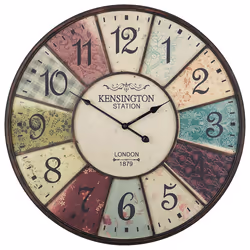Wall Clock BOSWIL 59 cm Metal Multicolour