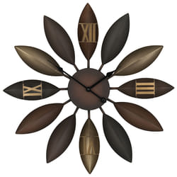 Wall Clock BEINWIL 55 cm Metal Brown