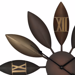 Wall Clock BEINWIL 55 cm Metal Brown