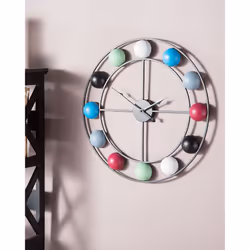 Wall Clock REIDEN 56 cm Metal Multicolour