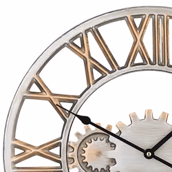 Wall Clock SEON 46 cm Metal Silver - Additional view 4