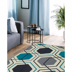 Area Rug 140 x 200 cm Multicolour GIRESUN